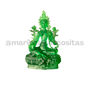 Figura Tara verde cristal