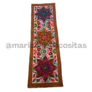 tapiz bordado india estrellas